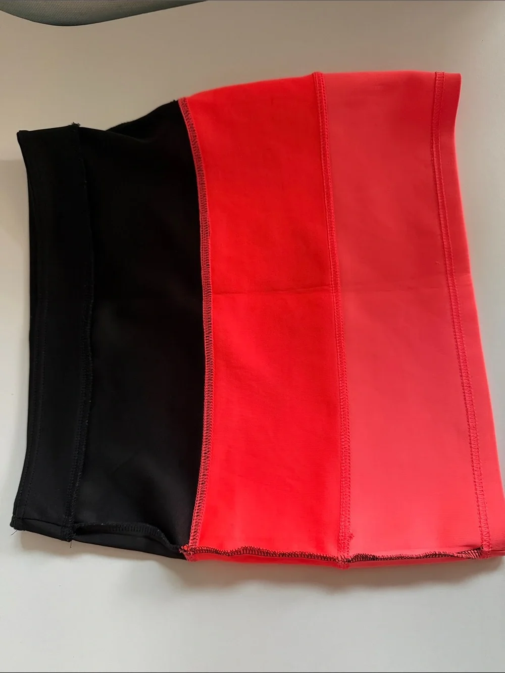 Supre Colorblock Jersey Mini Skirt Size Extra Small